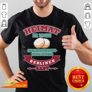 Funny Home Berlin West Germany Slogan Roots Pride T-Shirt