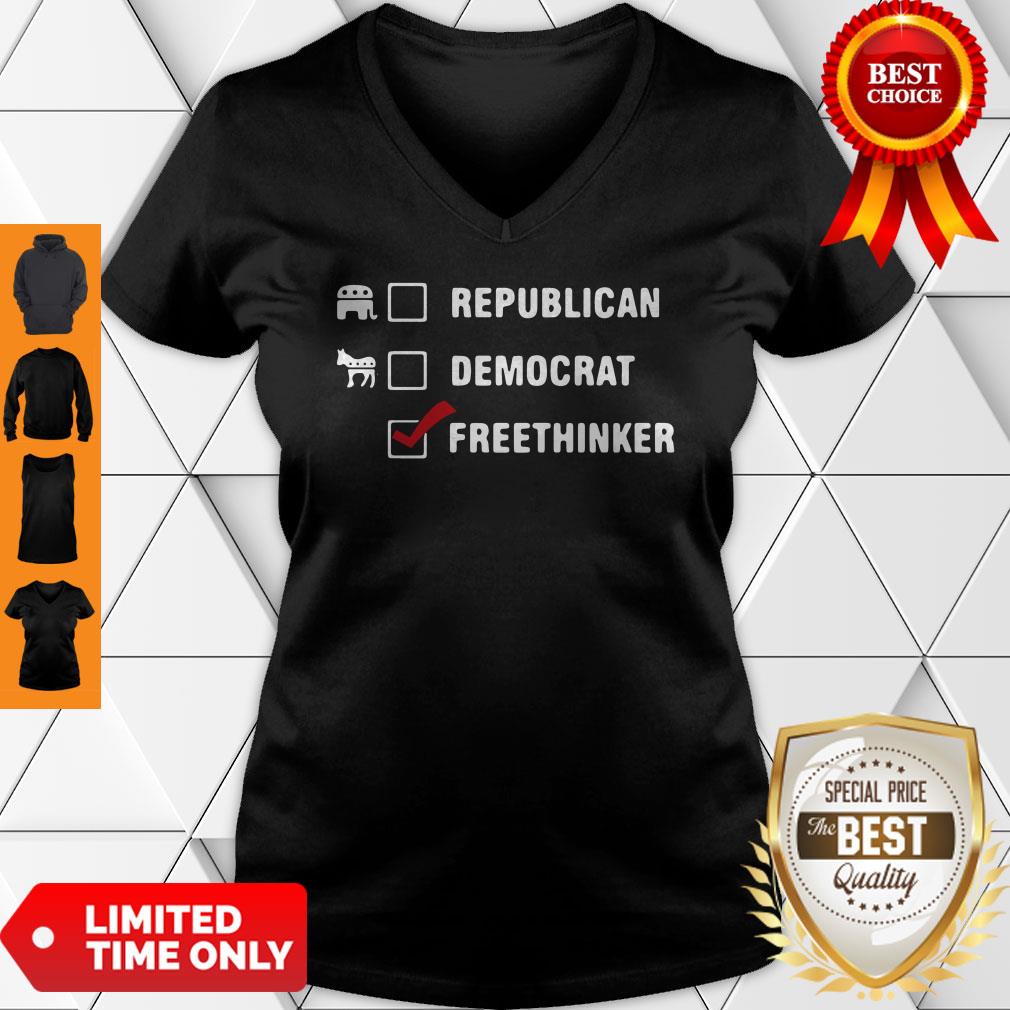Official Republican Democrat Freethinker Shirt