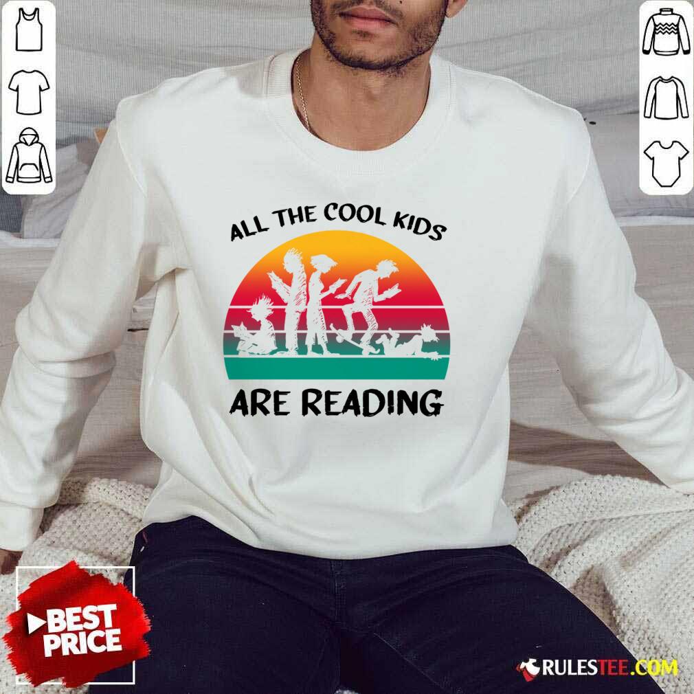 All The Cool Kids Are Reading Vintage Shirt