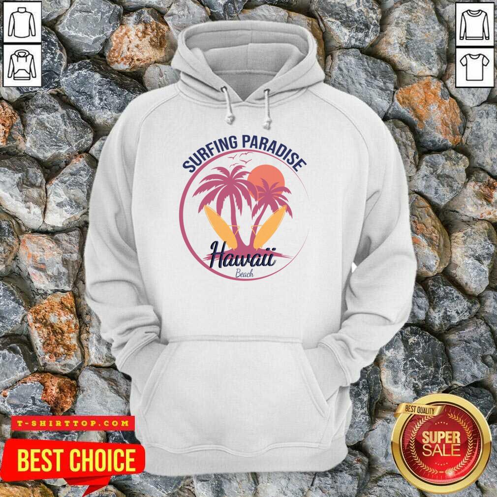 Surfing Paradise Hawaii Beach Shirt