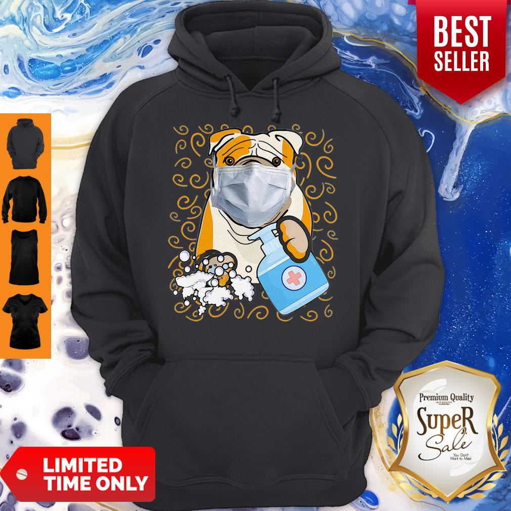 American Bulldog Mask Handwashing Survived Coronavirus Shirt