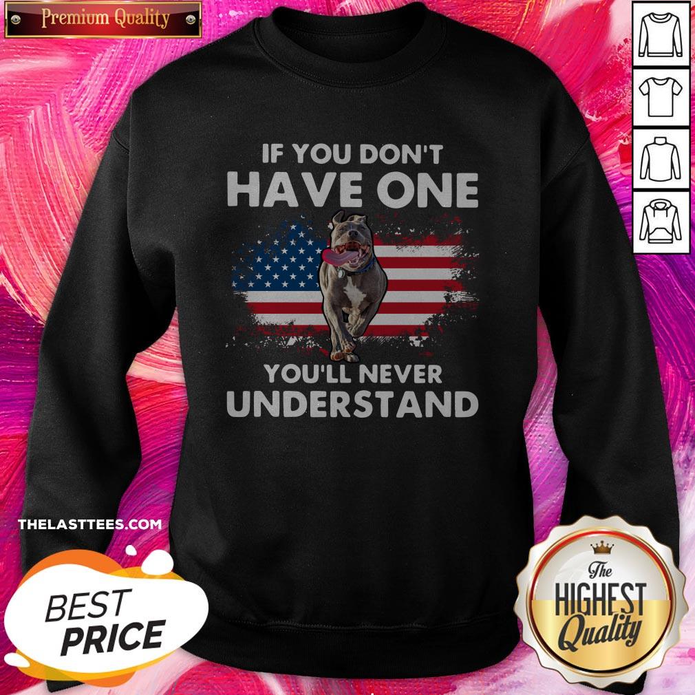 American Flag If You Don't You'll Never Understand Shirt