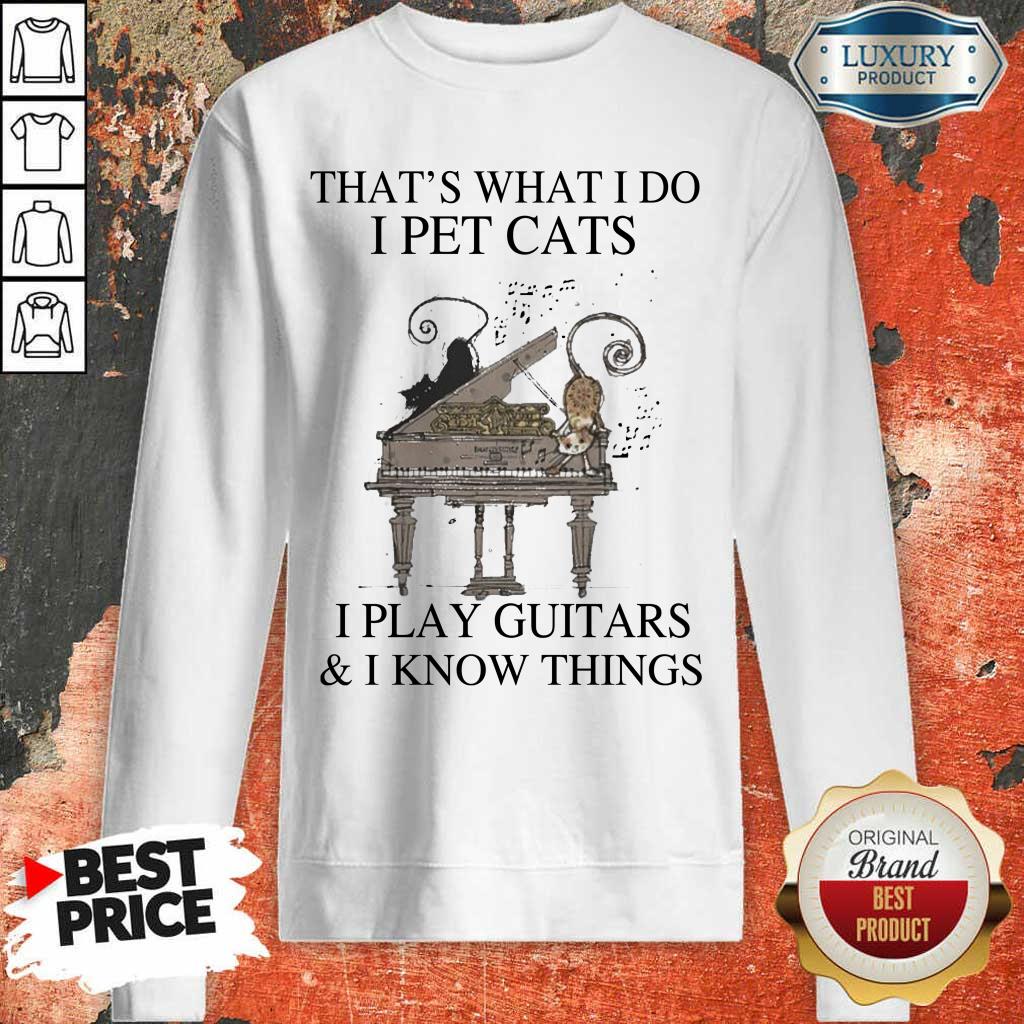 Amused Cats I Play Pianos 5 Shirt