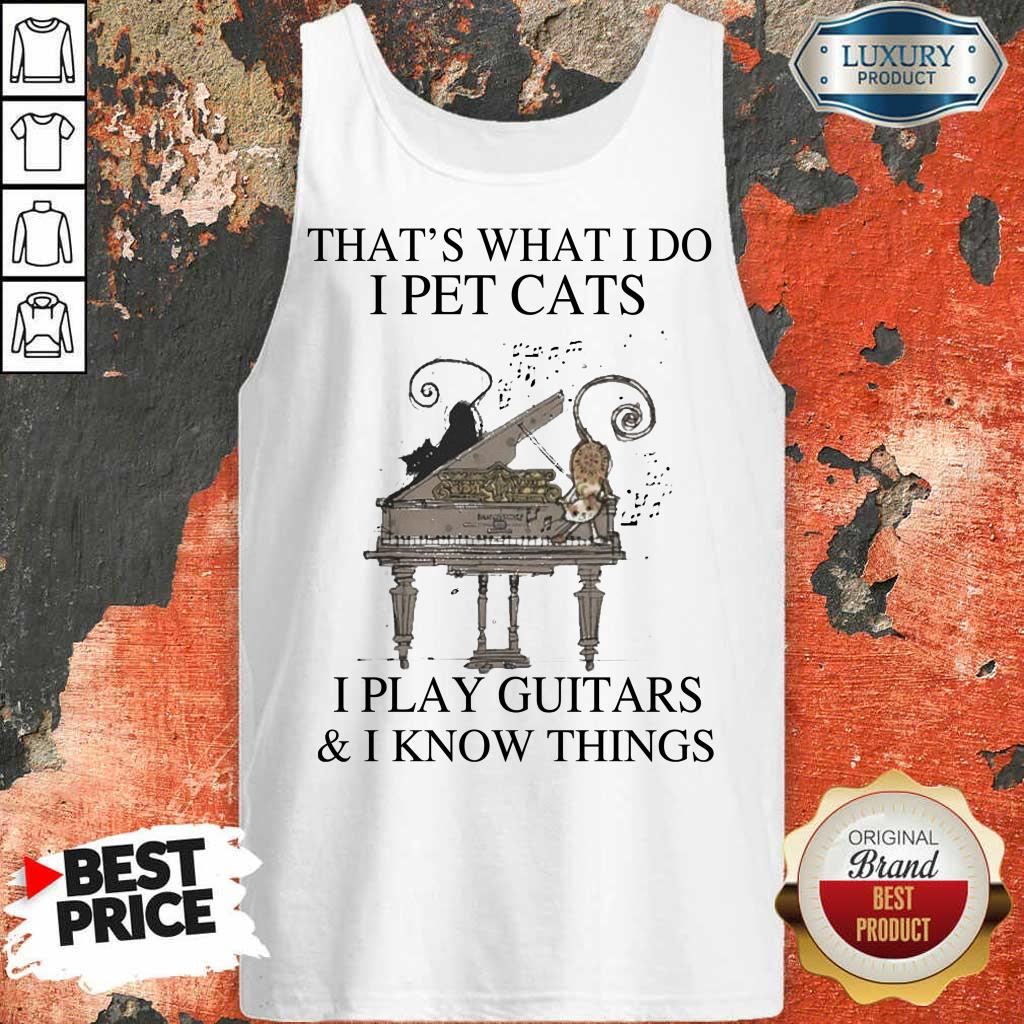 Amused Cats I Play Pianos 5 Shirt