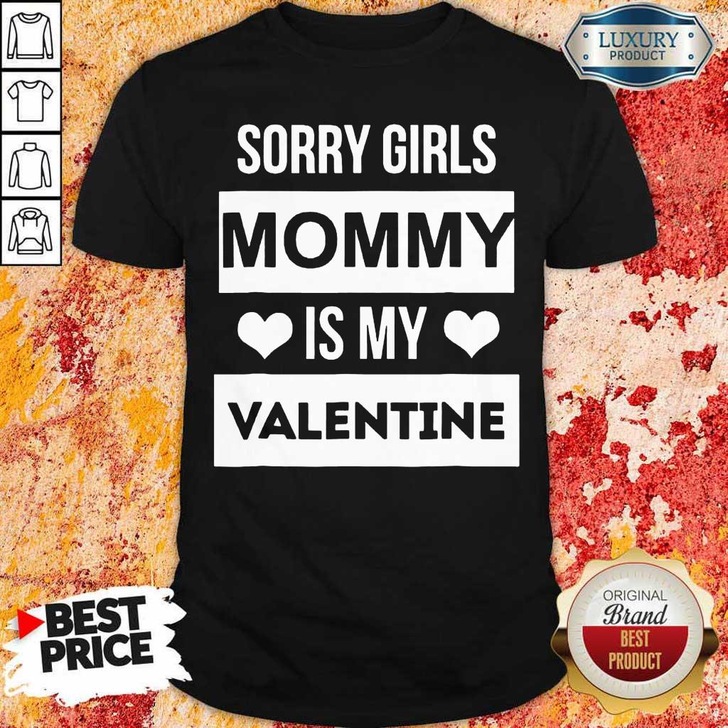 Amused Girls Mommy My Valentine 1 Shirt