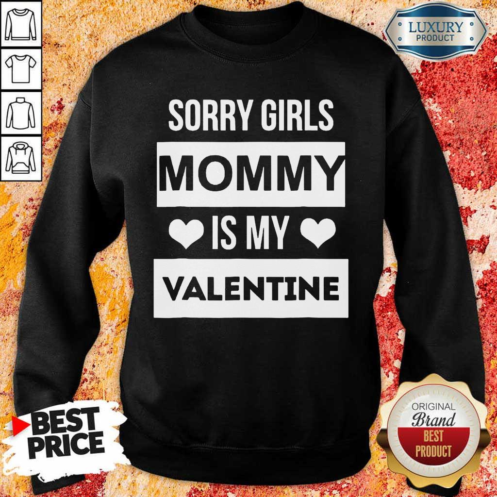 Amused Girls Mommy My Valentine 1 Shirt