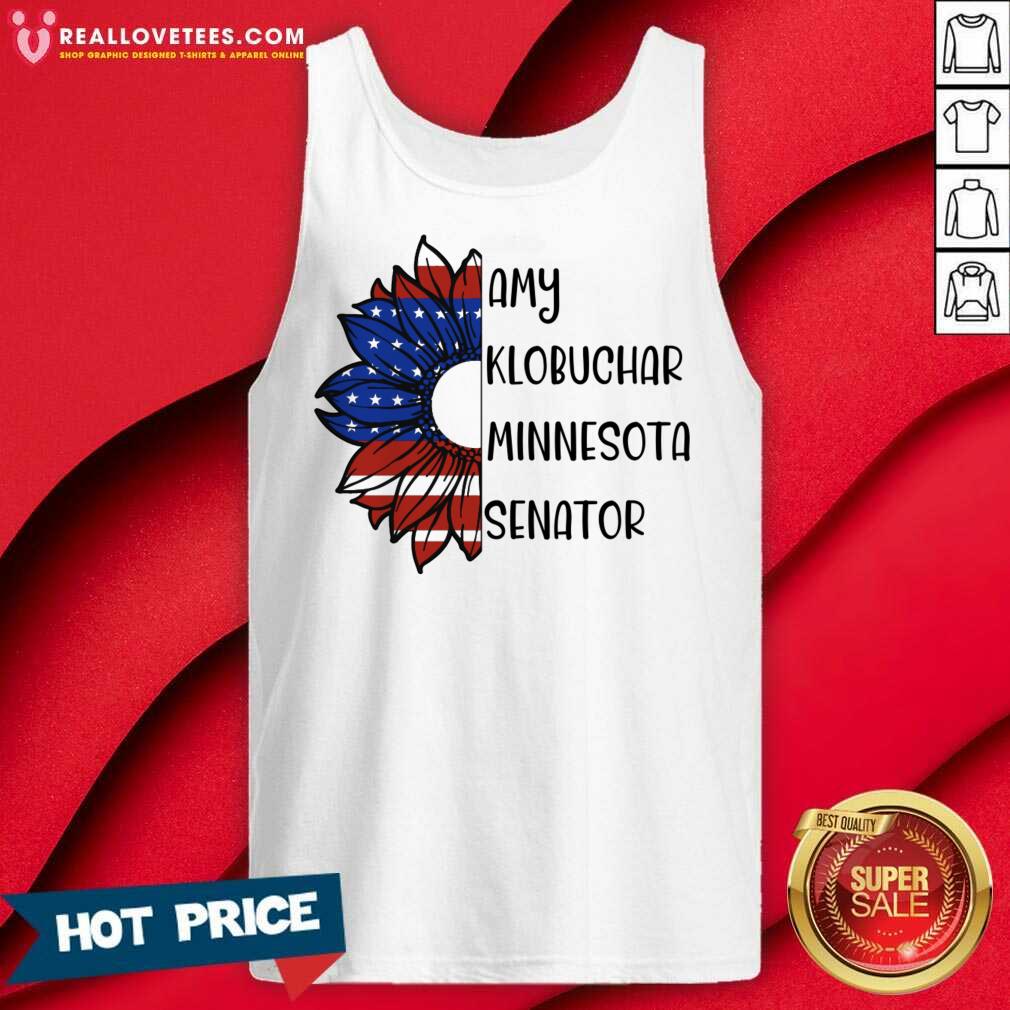 Amy Klobuchar Minnesota Senator American Flag Shirt