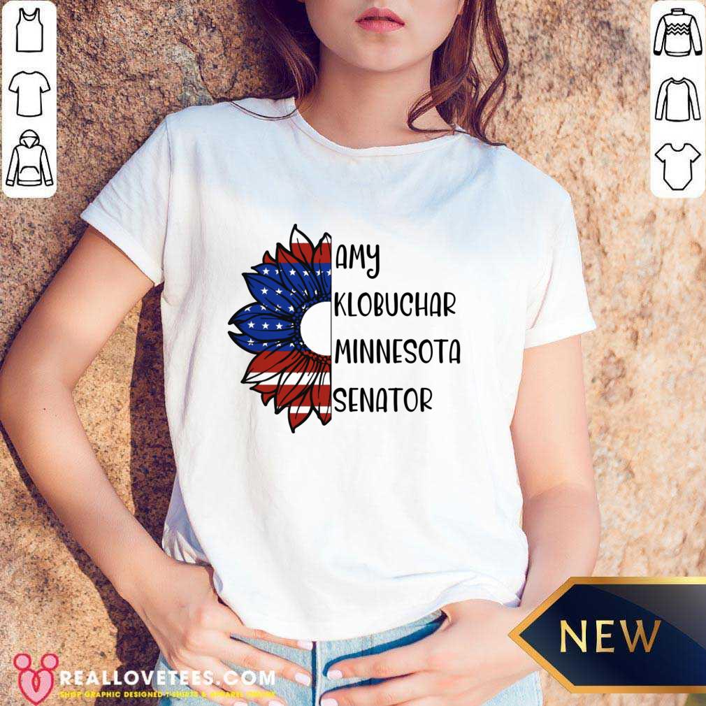 Amy Klobuchar Minnesota Senator American Flag Shirt