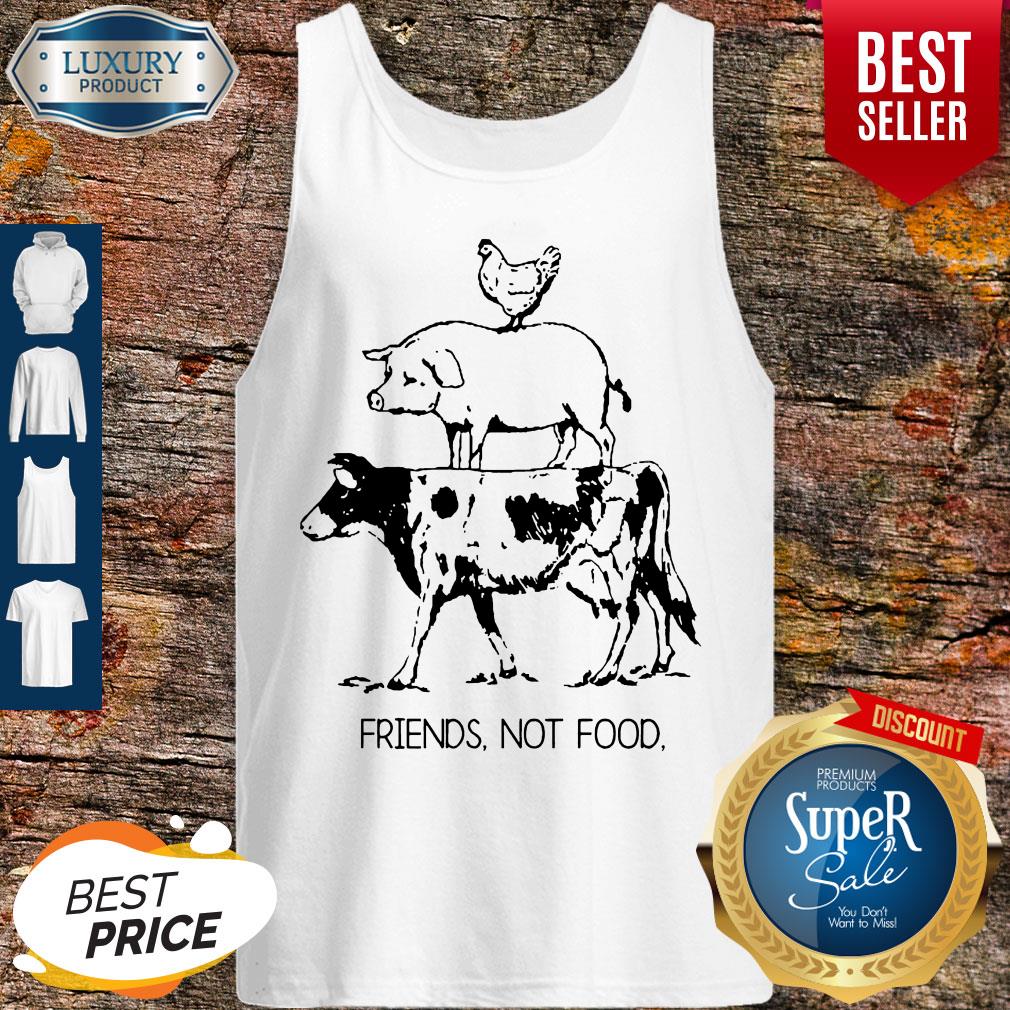 Animal Chicken Pig Cow Friends Not Food Shirt