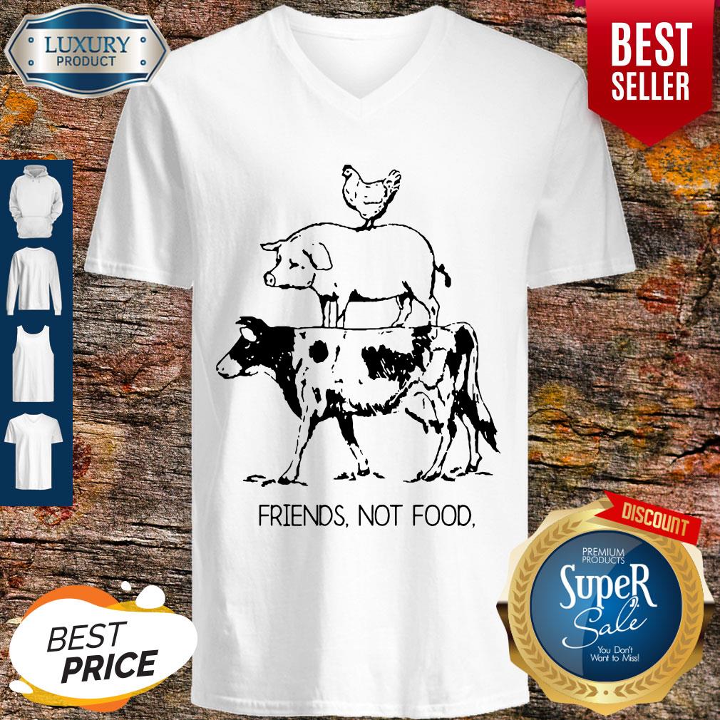 Animal Chicken Pig Cow Friends Not Food Shirt
