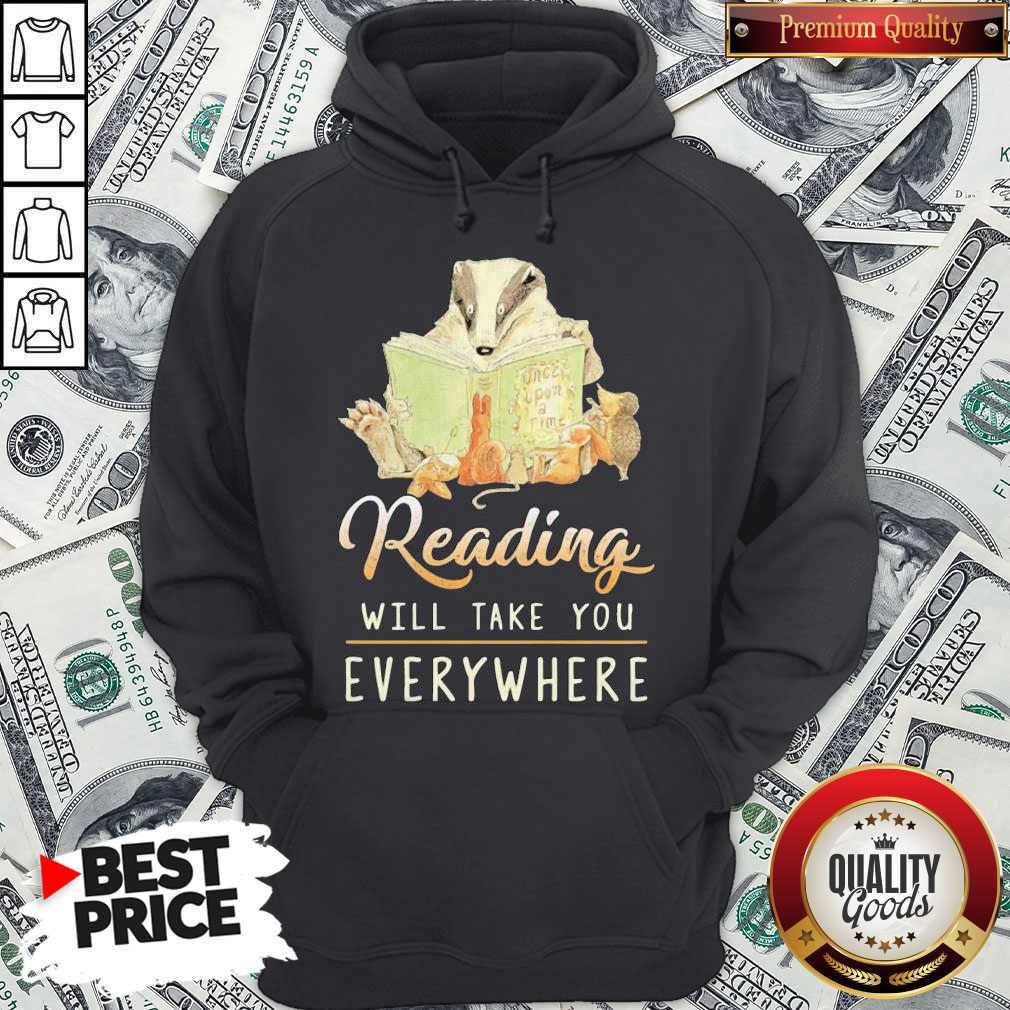 Animal Reading Will Take You Everywhere Shirt