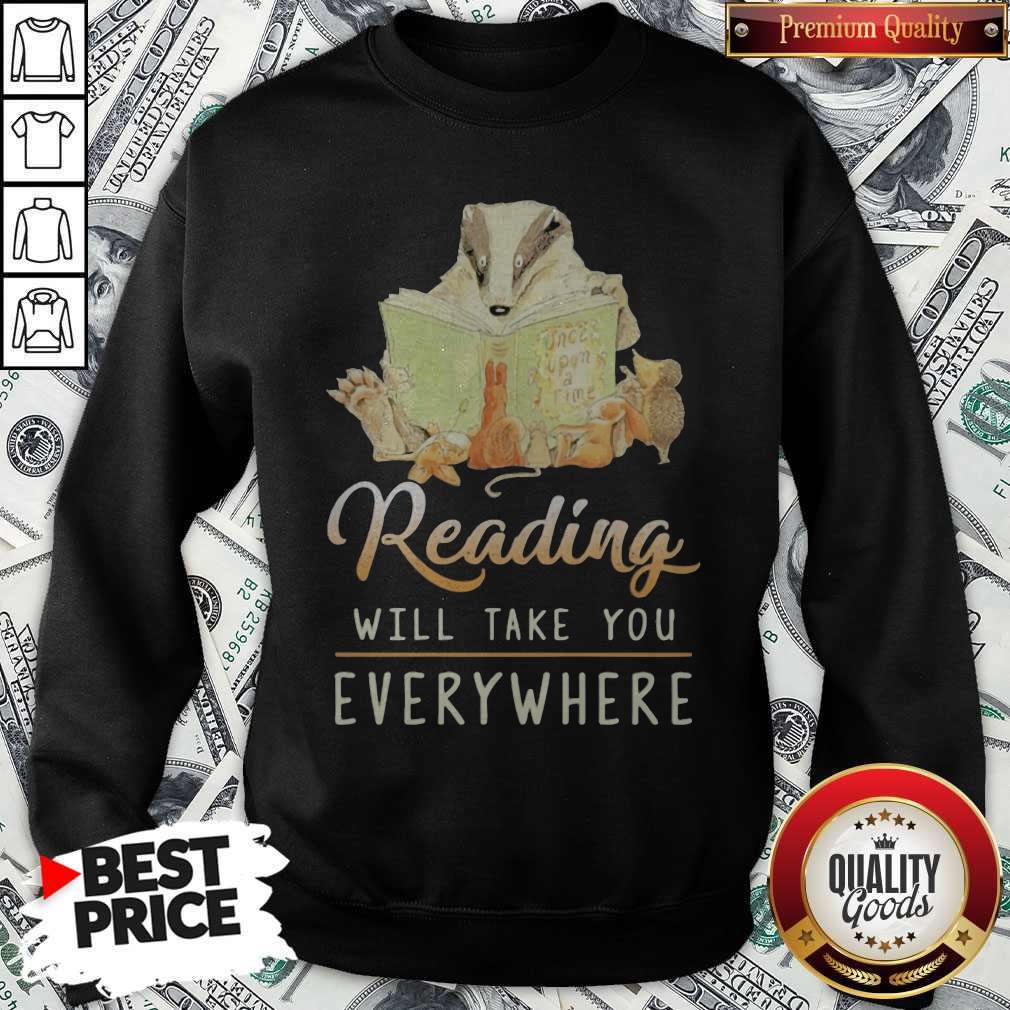Animal Reading Will Take You Everywhere Shirt