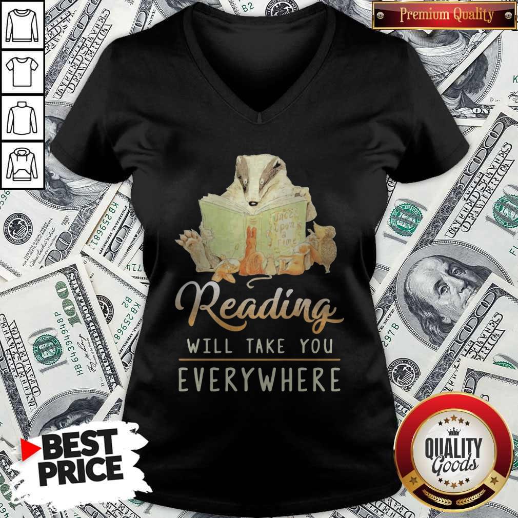 Animal Reading Will Take You Everywhere Shirt