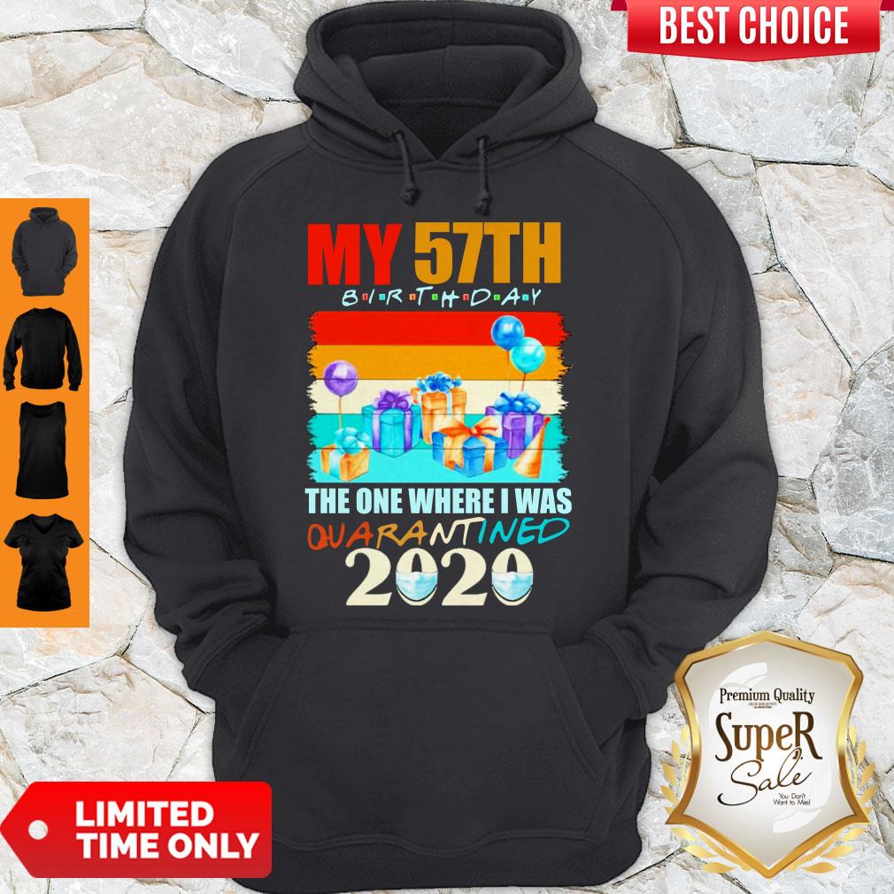 My 57th Birthday The One Where I Was Quarantined 2020 Mask Shirt