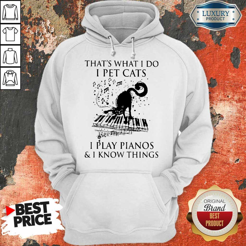 Arrogant 1 Black Cats I Play Pianos Shirt