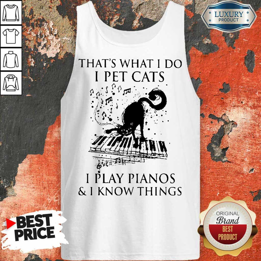 Arrogant 1 Black Cats I Play Pianos Shirt
