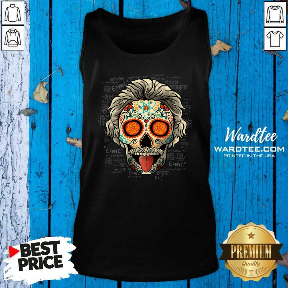 Awesome Albert Einstein Skull Shirt