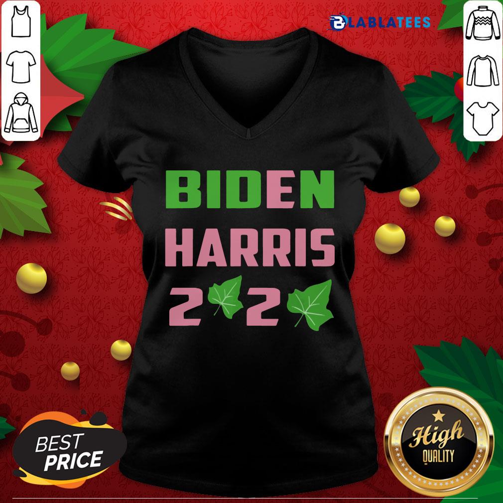Awesome Biden Harris AKA 2020 Election Sorority Green and Pink Shirt