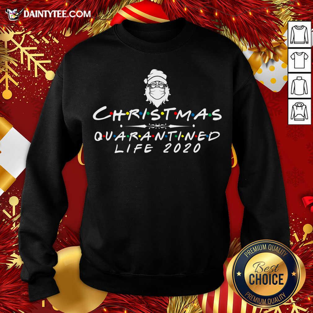 Awesome Christmas 2020 Quarantined I Celebrate My Christmas In Quarantine Shirt