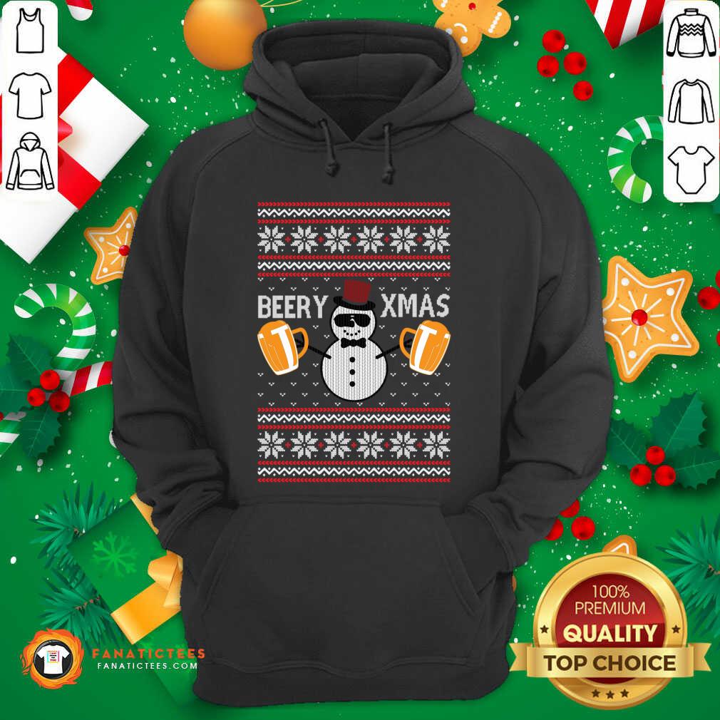 Awesome Christmas Beer Lover Gift Funny Pun Shirt