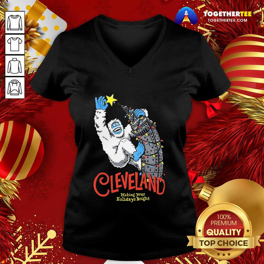 Awesome Cleveland Making Your Holidays Bright Shirt