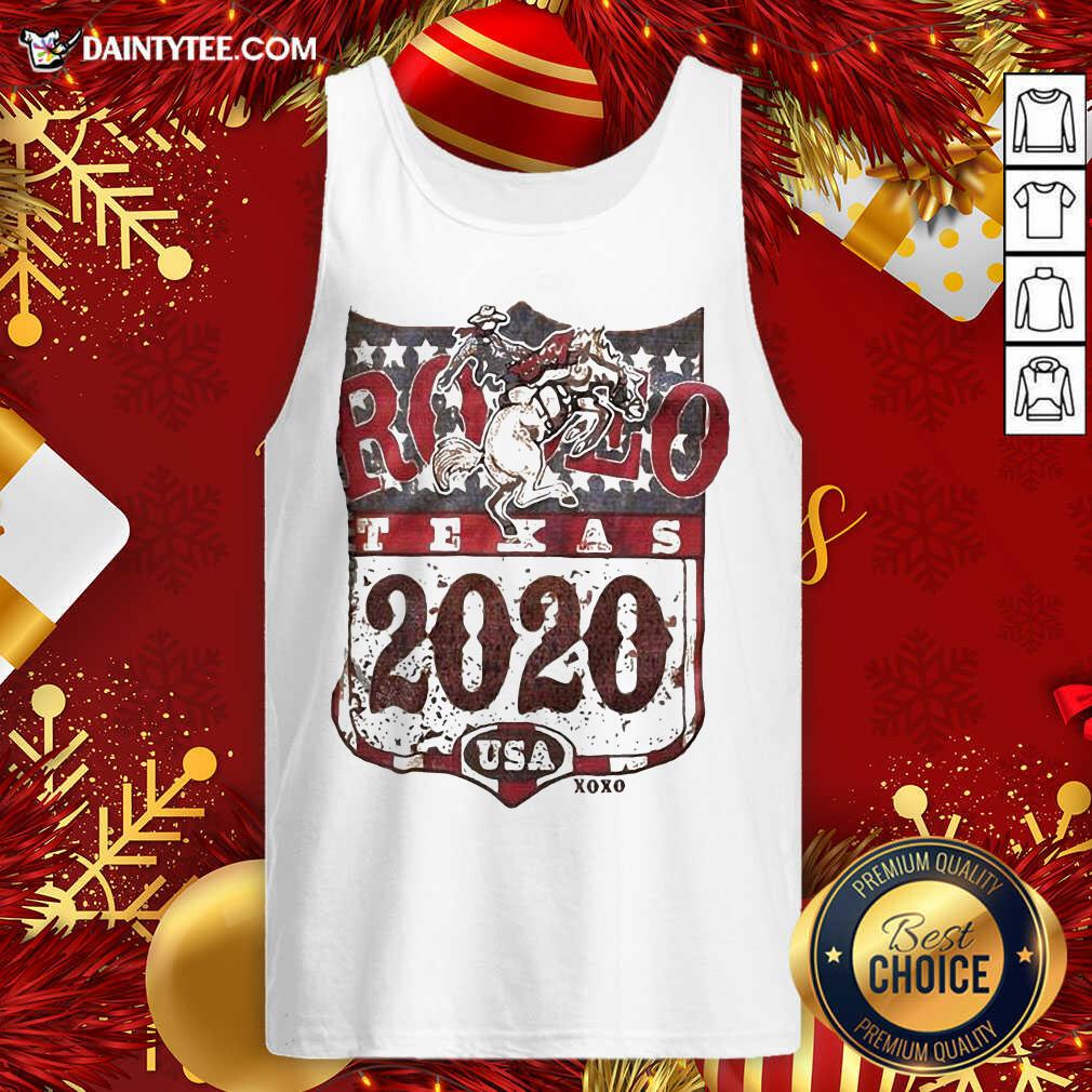Awesome Cowboy Rodeo Texas 2020 Ameican Flag Shirt