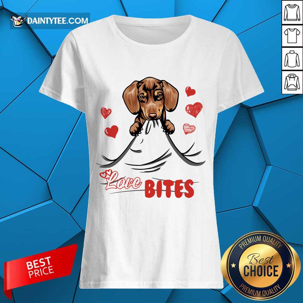 Awesome Dachshund Love Bites 2021 Shirt