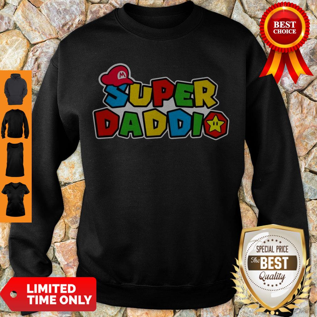 Awesome Daddy Super Mario Super Daddio Shirt