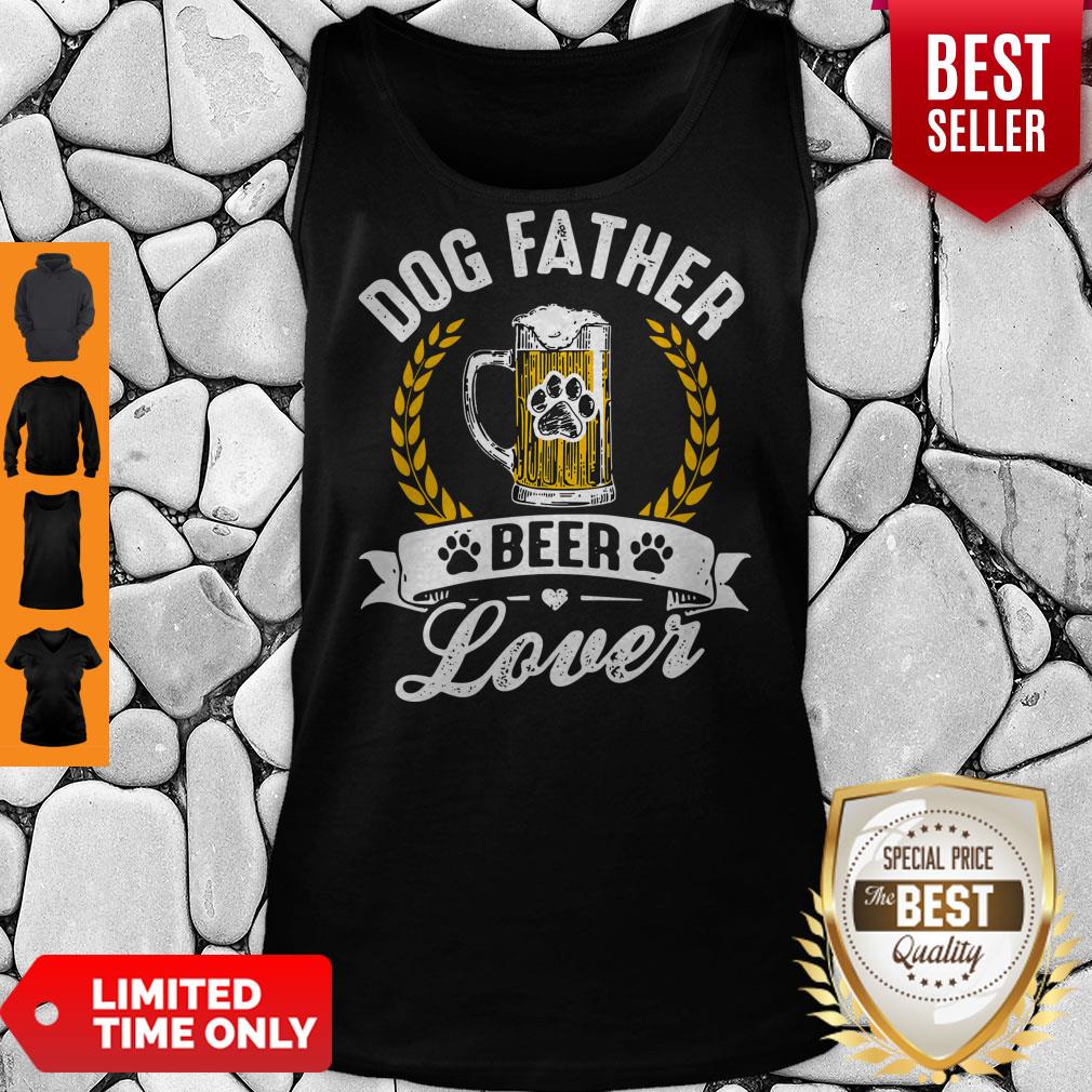 Awesome Dog Father Beer Lover Shirt