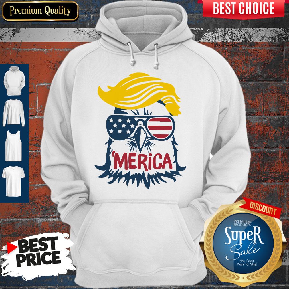 Awesome Donald Trump Engle Merica Full Color Shirt