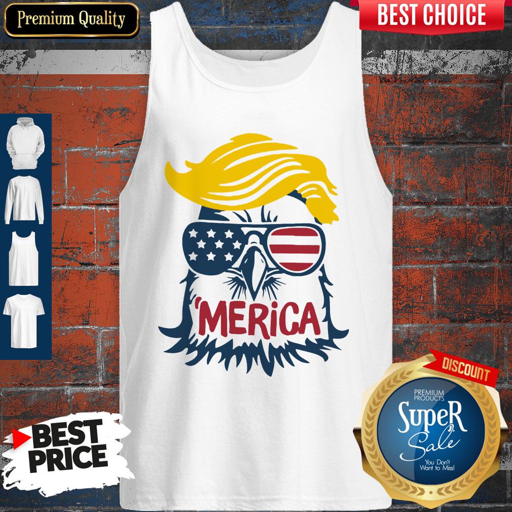 Awesome Donald Trump Engle Merica Full Color Shirt