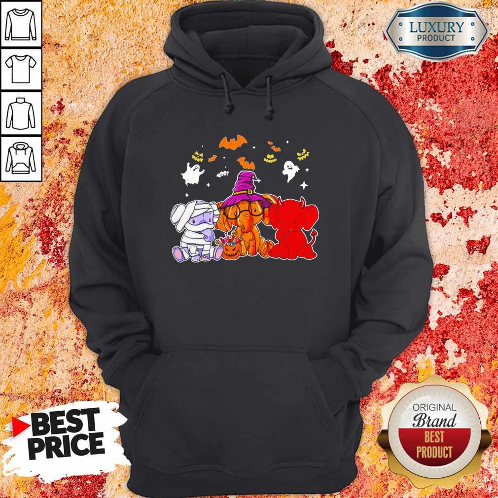 Awesome Elephant Ghost Halloween Shirt