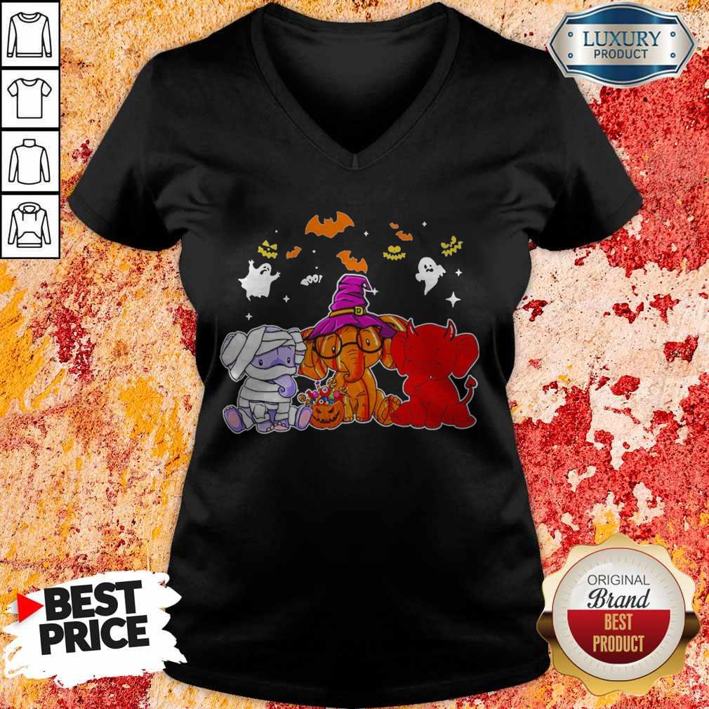 Awesome Elephant Ghost Halloween Shirt
