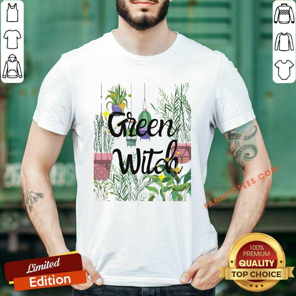 Awesome Green Witch Shirt