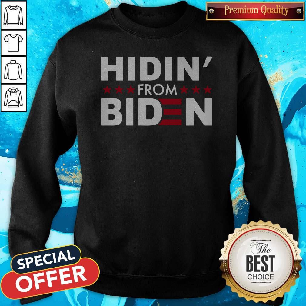 Awesome Hidin’ From Biden 2020 Vote Shirt