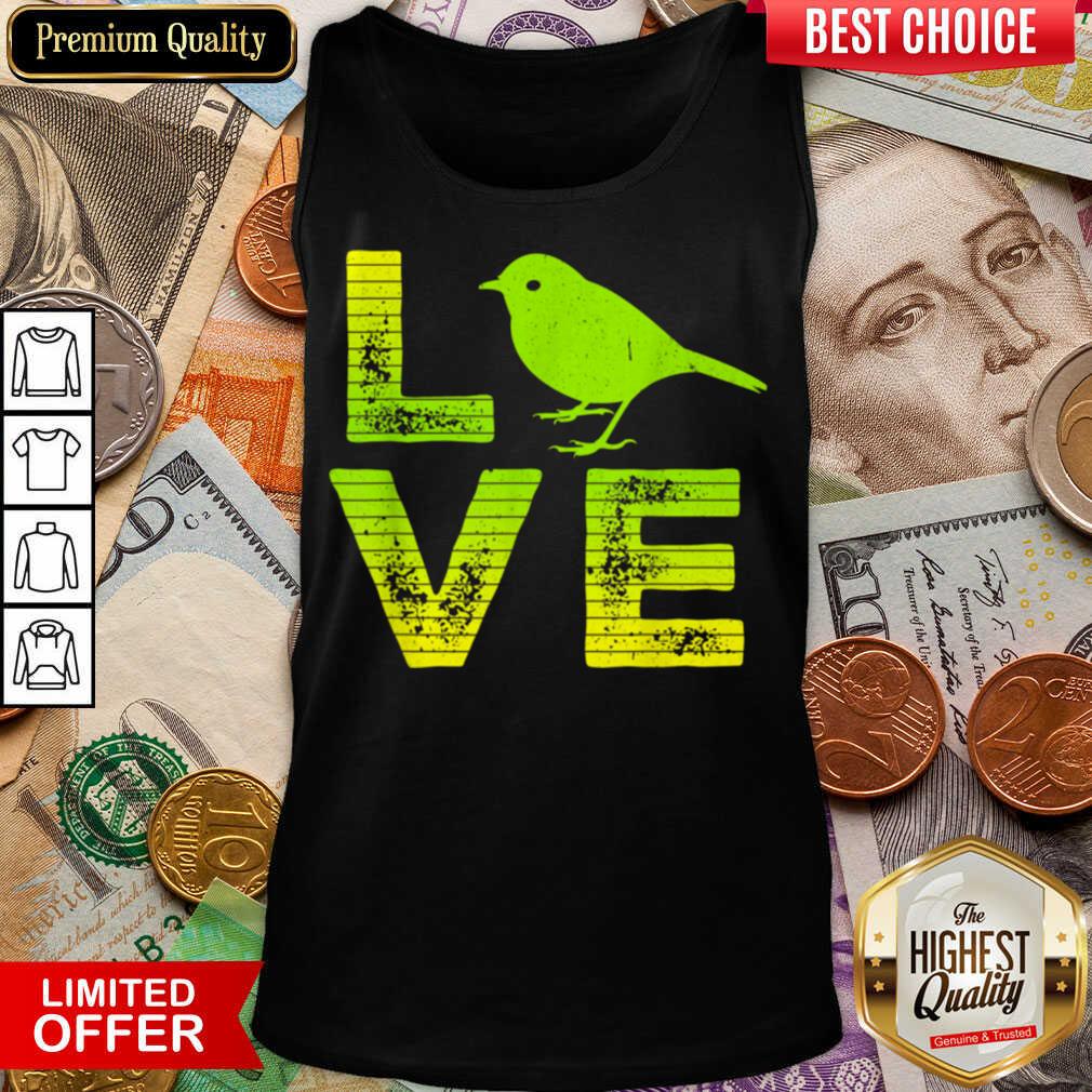 Awesome I Love Sparrows Birds Loving Boys Girls Shirt