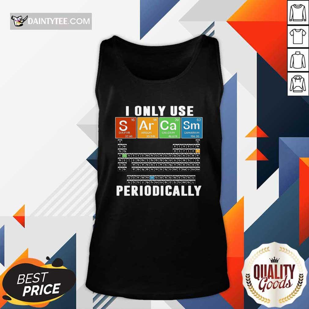 Awesome I Only Use Sarcasm Periodically Shirt