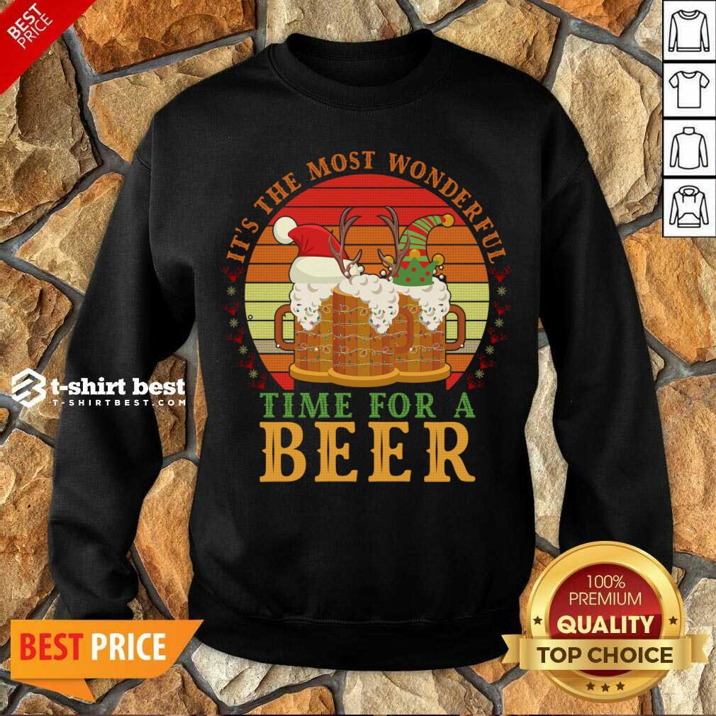 Awesome It's The Most Wonderful Time For A Beer Shirt