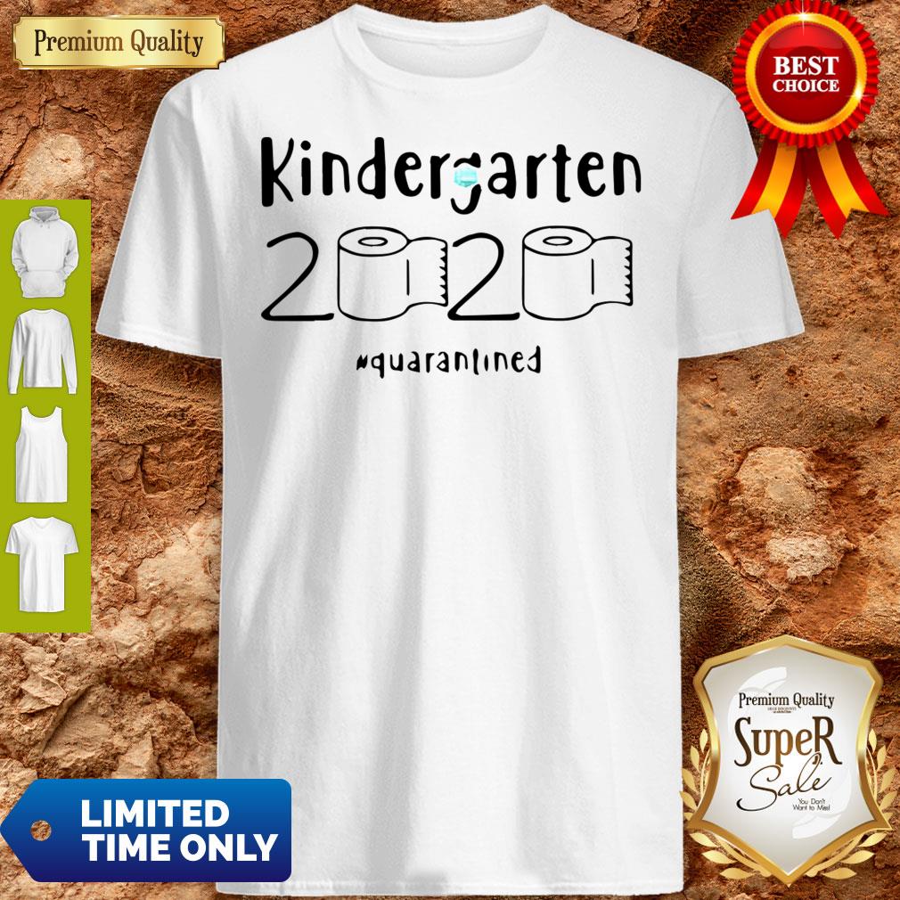 Awesome Kindergarten 2020 Quarantined Coronavirus Shirt