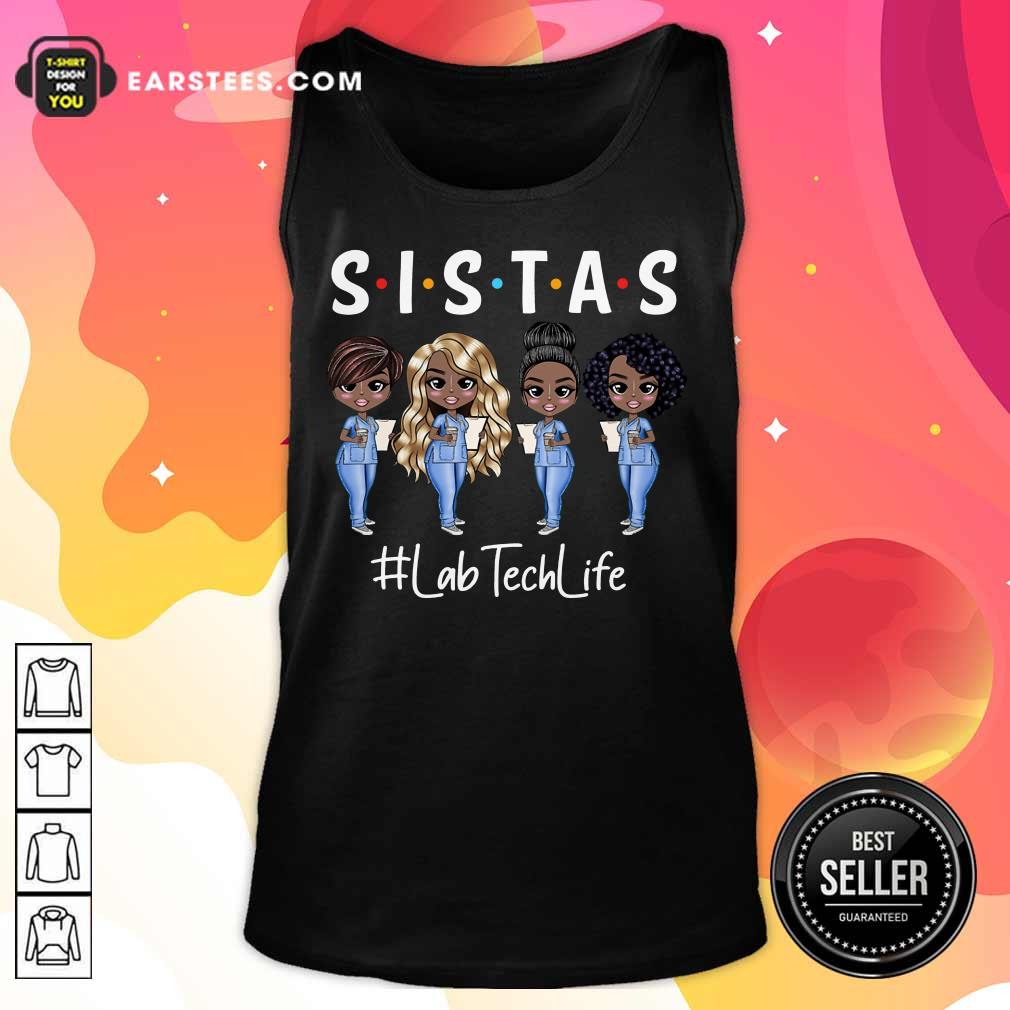 Awesome Lab Tech Life Sistas Colored Nurse Shirt