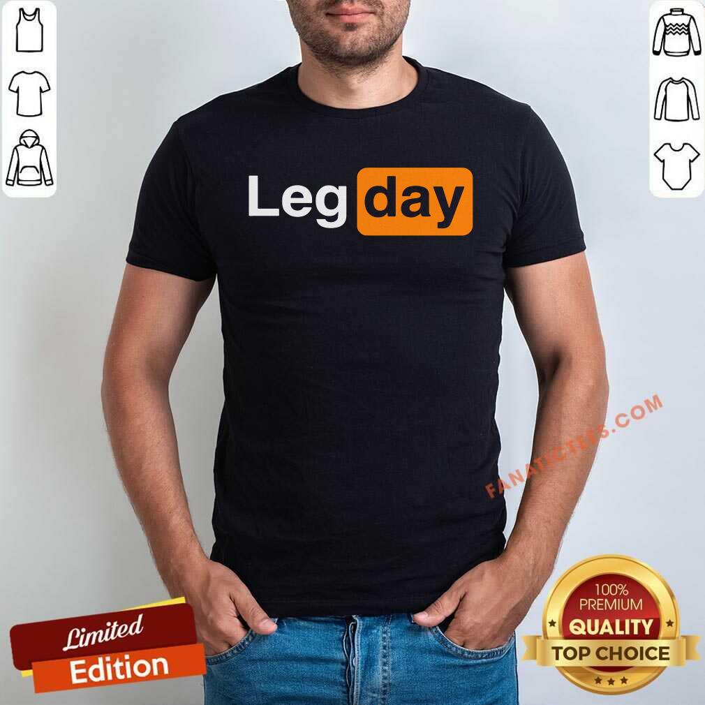 Awesome Leg Day Logo Shirt