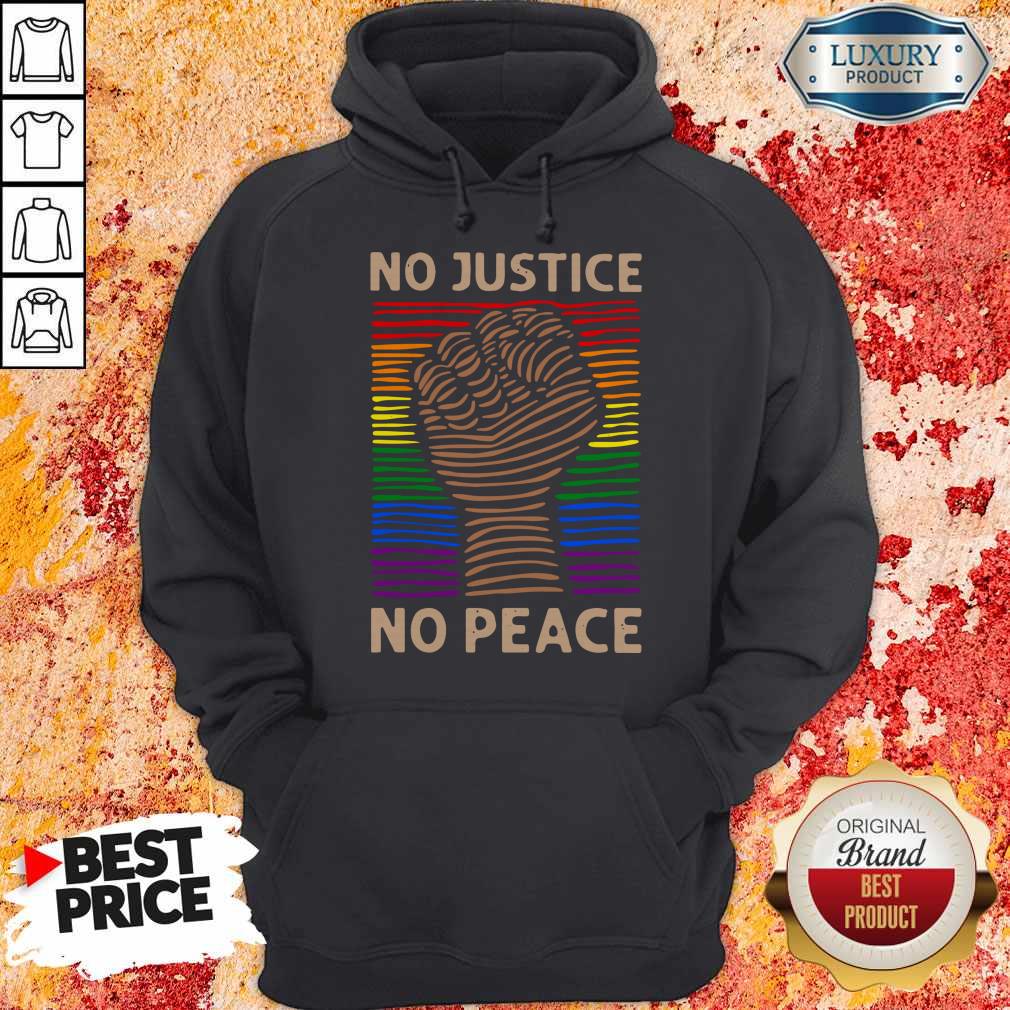 Awesome LGBT No Justice No Peace Shirt