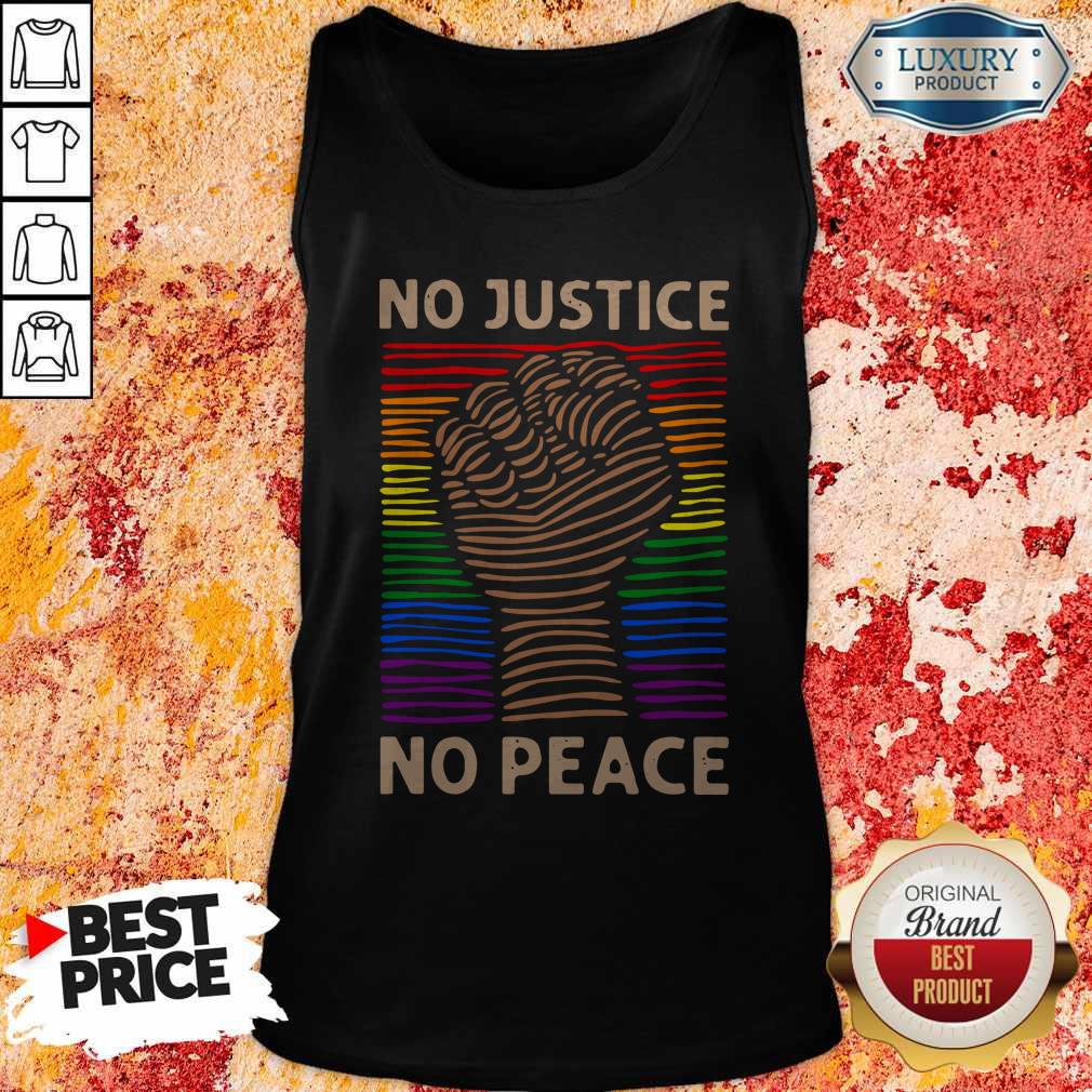Awesome LGBT No Justice No Peace Shirt