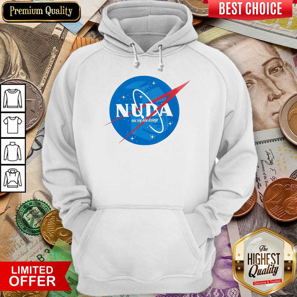 Awesome Nuda Biała Koszulka Męska Shirt