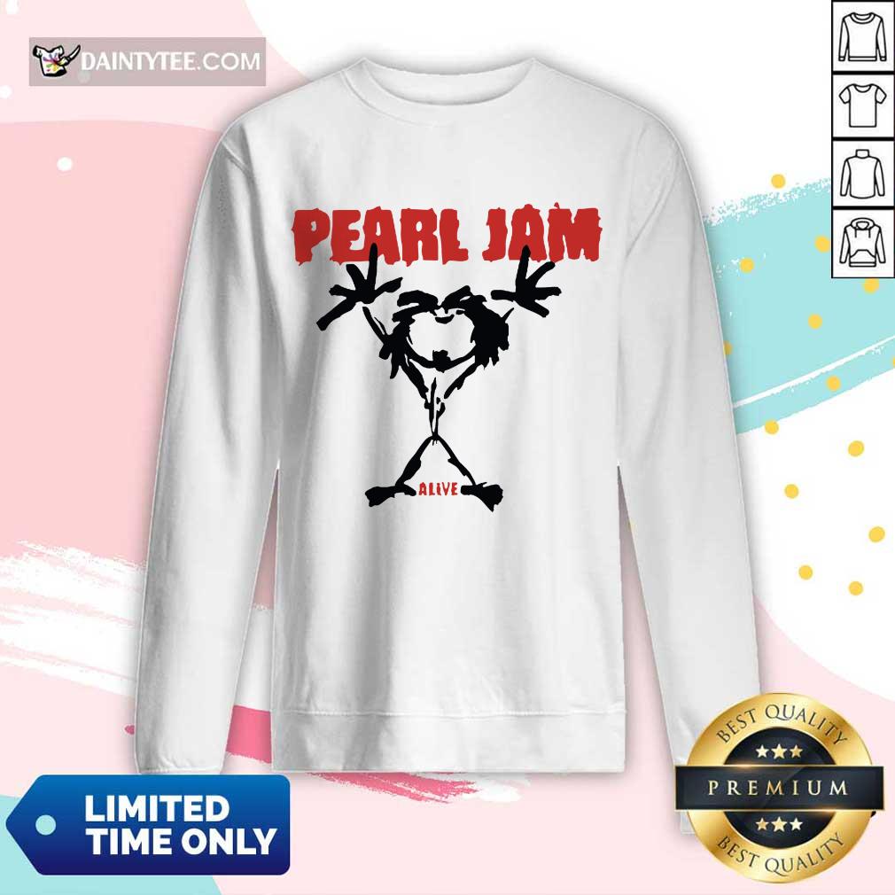 Awesome Pearl Jam Stickman Alive Amused Shirt