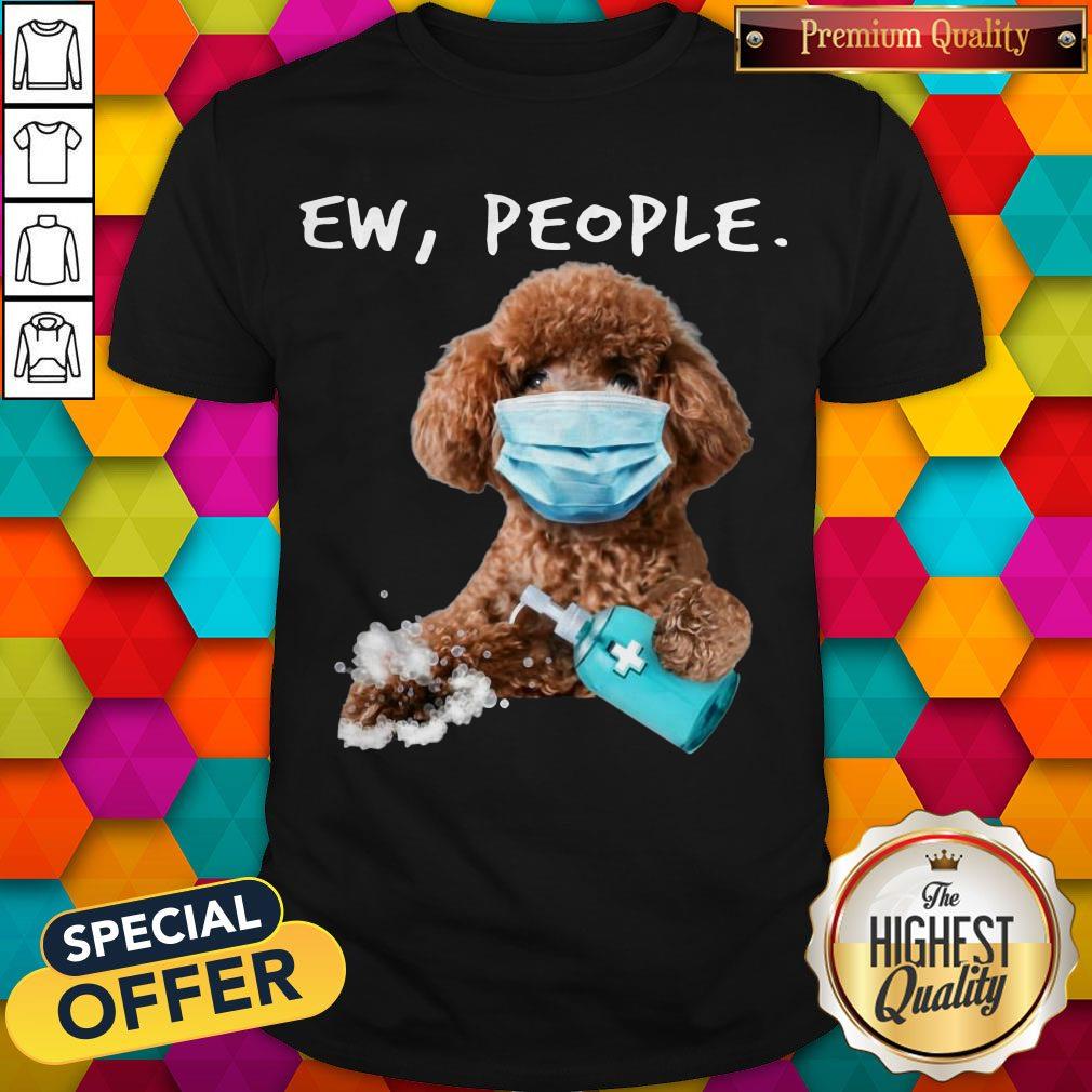 Awesome Poodle Face Mark Ew People Shirt