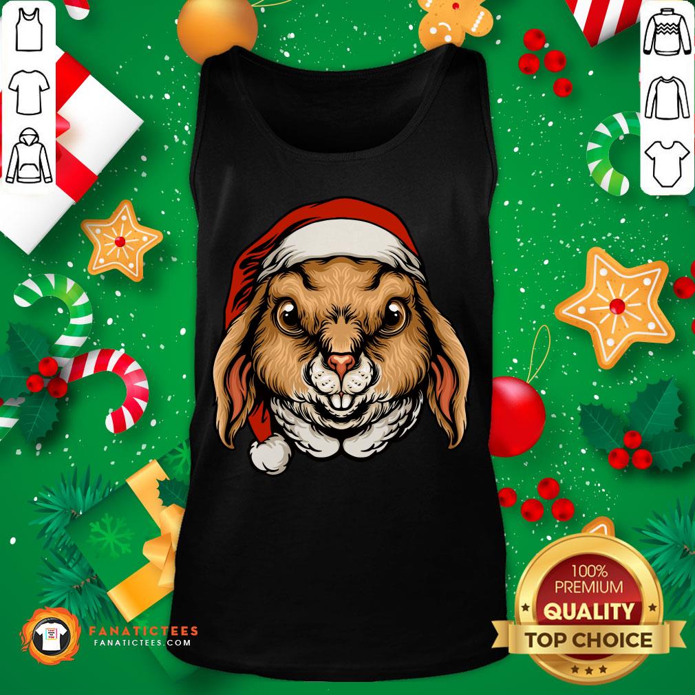 Awesome Santa Claus As A Bunny - Merry Christmas T-Shirt
