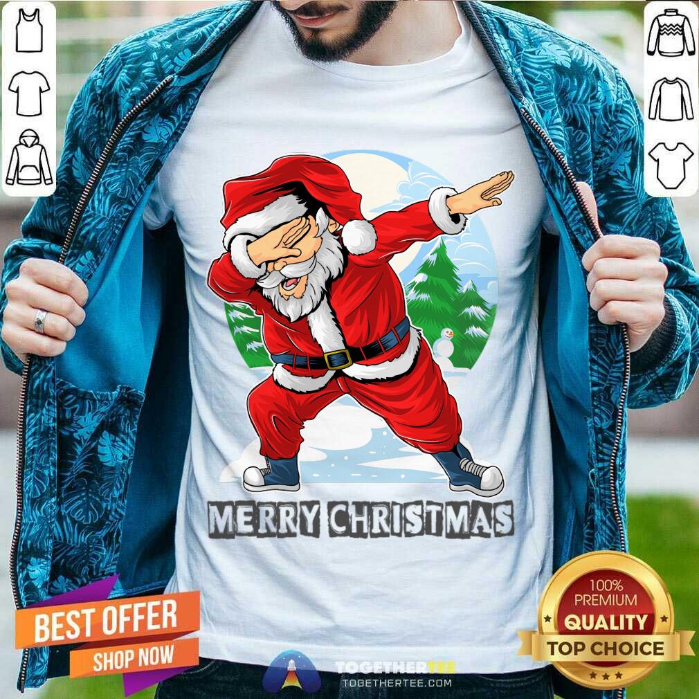 Awesome Santa Claus Dabbing Dance Cute T-Shirt