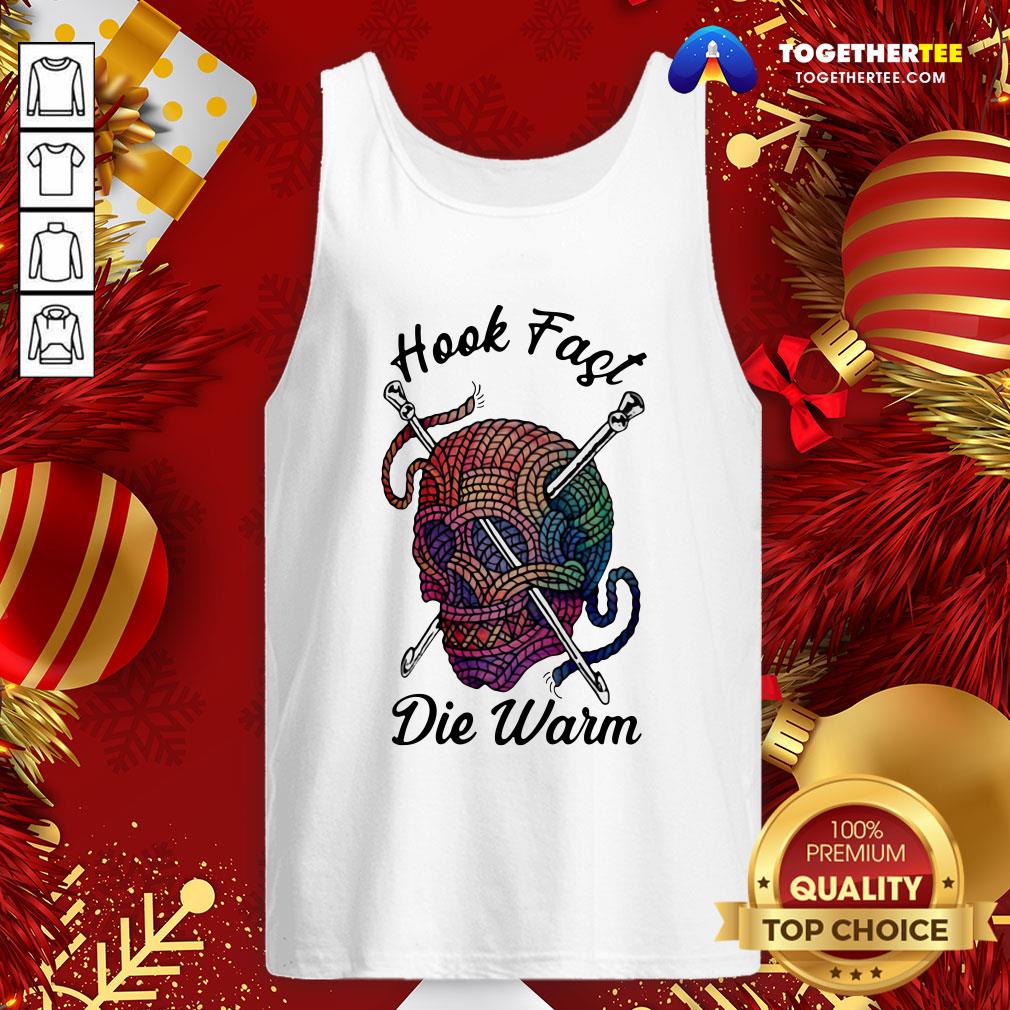 Awesome Skull Hook Fast Die Warm Crochet Shirt