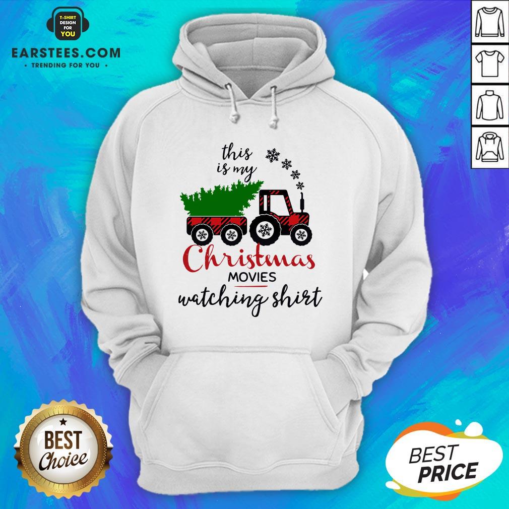 Awesome This Is My Christmas Movies Watching Shirt